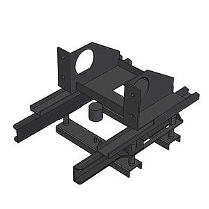 SOPORTE RUEDA REPUESTO SEMI T.LARGO 15/22,5 MOD. ALITE EN ACERO PINTADO