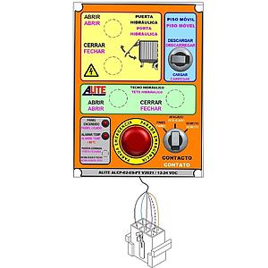 PANEL PLACA BOTONERA ALITE PISO MÓVIL STD V2021 ES-PT