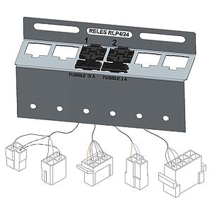 PLACA RELÉS ALITE PISO MÓVIL STD V2021 (SIN COMPONENTES)