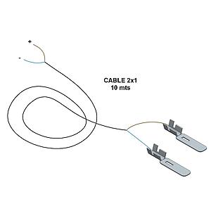 CABLE 2x1 INTERCONEXIÓN CUADRO CONTROL PM - ALIMENTACIÓN (10 m)