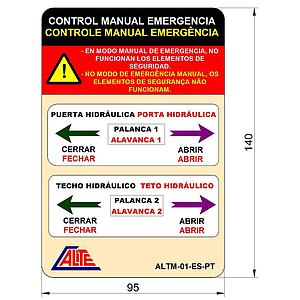 ADHESIVO POLICARBONATO ALTM-01-ES-PT 95x140mm
