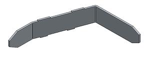 CHAPA BASE REFUERZO INTERIOR FRONTAL DRCHA. V2021